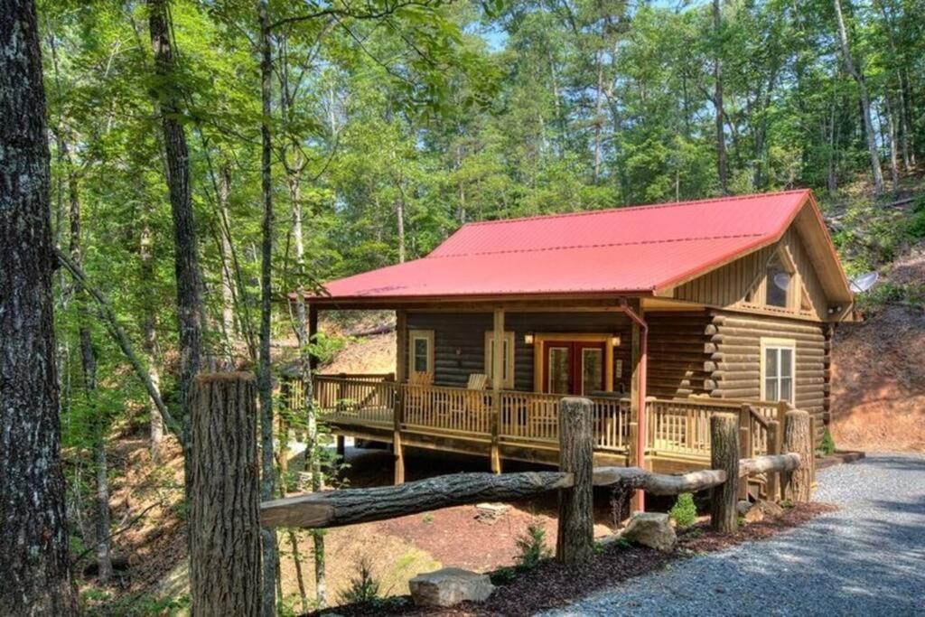 Honeymoon Getaway In Woods Near Noc And Smoky Mtn Rr Villa Bryson City Eksteriør bilde